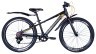 Велосипед 24" Discovery QUBE Vbr 2024 (черно-желтый (м))