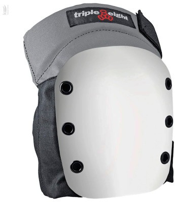 Наколінник Street Knee grey with white cap