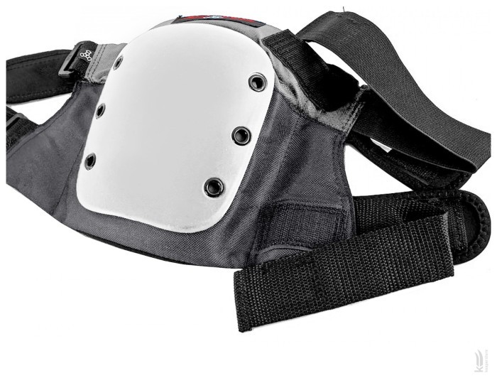 Наколенник Street Knee grey with white cap