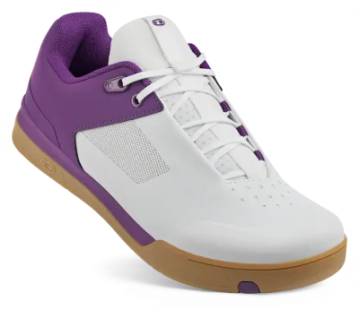 Веловзуття CrankBrothers SHOES MALLET LACE WHITE / PURPLE - GUM OUTSOLE - BERNARD KERR 9.0