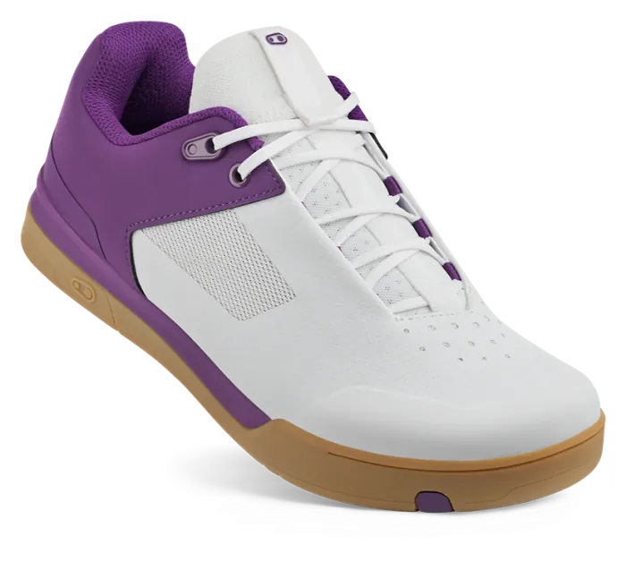 Веловзуття CrankBrothers SHOES MALLET LACE WHITE / PURPLE - GUM OUTSOLE - BERNARD KERR 9.0