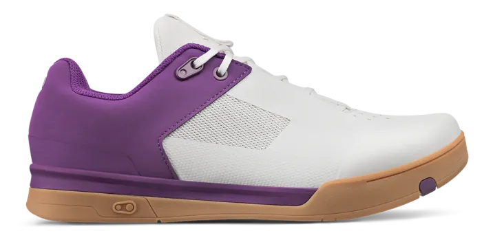 Веловзуття CrankBrothers SHOES MALLET LACE WHITE / PURPLE - GUM OUTSOLE - BERNARD KERR 9.0