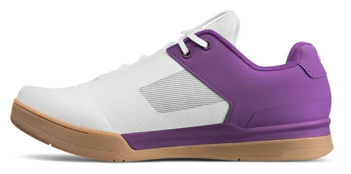 Веловзуття CrankBrothers SHOES MALLET LACE WHITE / PURPLE - GUM OUTSOLE - BERNARD KERR 9.0