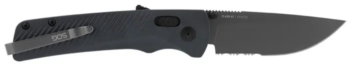 Розкладний ніж SOG Flash AT, Urban Grey, Partially Serrated