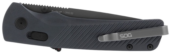 Розкладний ніж SOG Flash AT, Urban Grey, Partially Serrated