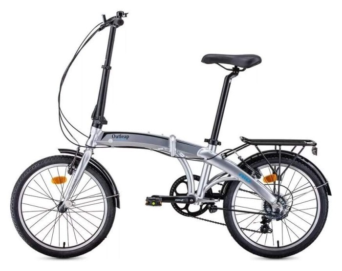 Велосипед Outleap Rio 20″ Silver (без коробки/подцарапины)