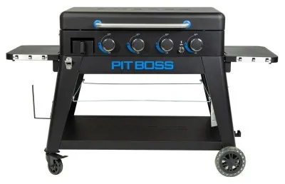 Портативный газовый гриль-планча Pit Boss Ultimate, на 4 горелки, съемный, со столом, 10813