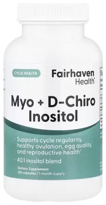 Myo+D-Chiro Inositol - 120 caps