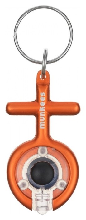 Брелок-фонарик Munkees 1080 LED Symbol Woman оранжевый