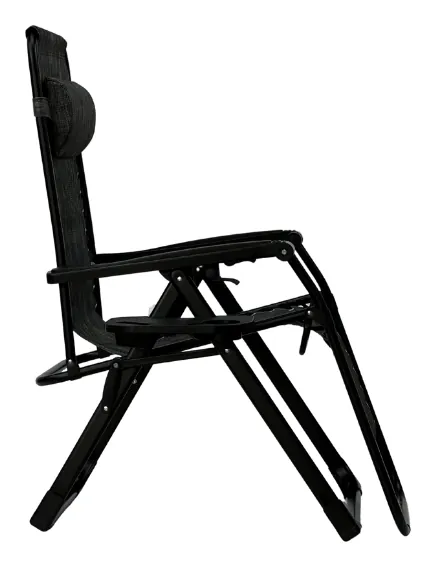 Раскладное кресло шезлонг LEOBRO Zero Gravity Premium Grey (LB-ZGC-G2-GRY)