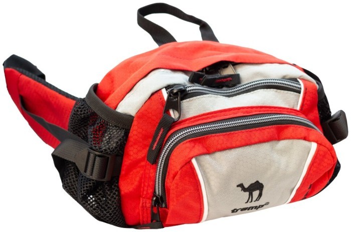 Сумка на пояс Tramp SASHBAG красная/черная