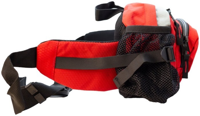 Сумка на пояс Tramp SASHBAG красная/черная