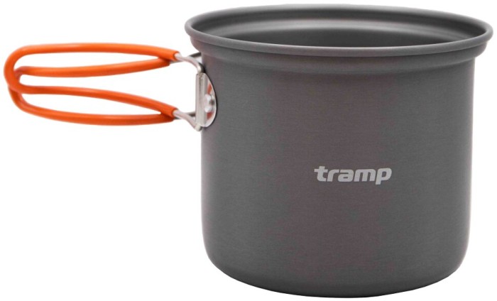 Кастрюля-кружка Tramp анодована з кришкою-сковорідкою 0,75+0,5л UTRC-145 (039), укр, укр