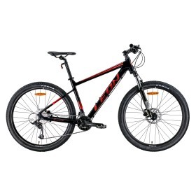 Велосипед 27.5&quot; Leon XC-70 AM Hydraulic lock out HDD 2022 (чорний з червоним (м))