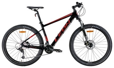 Велосипед 27.5&quot; Leon XC-70 AM Hydraulic lock out HDD 2022 (чорний з червоним (м))