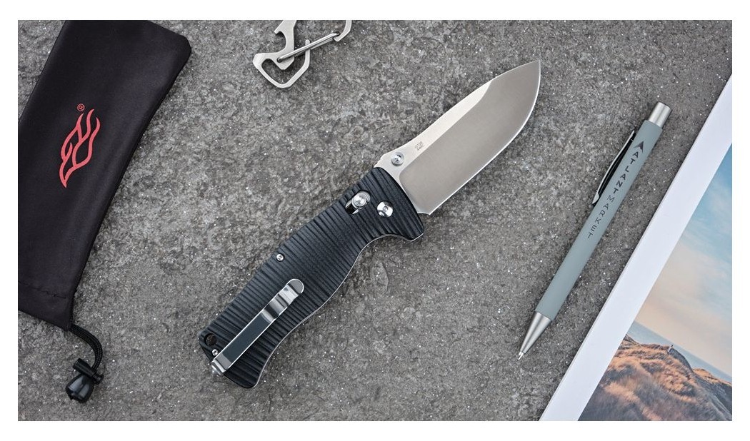 Нож складной Ganzo G720-B черный