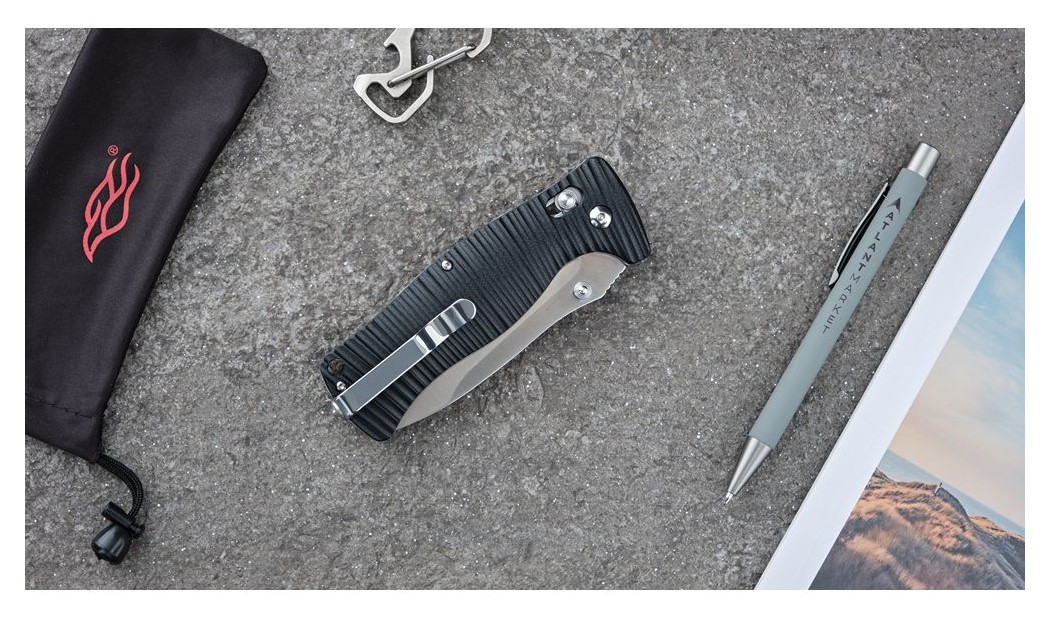 Нож складной Ganzo G720-B черный