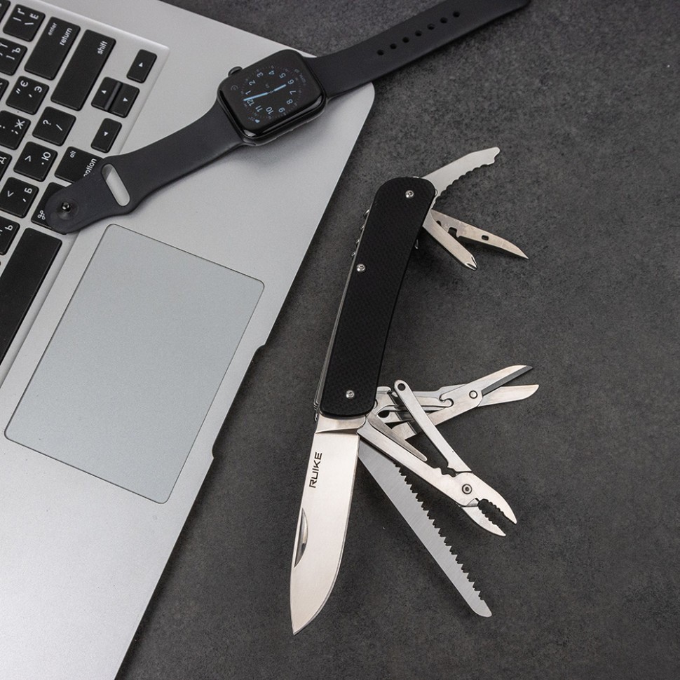 Багатофункціональний ніж Ruike Criterion Collection L51 чорний, укр, укр