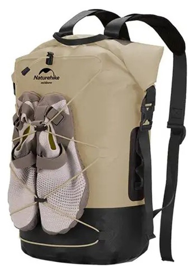 Рюкзак водонепроникний Naturehike NH21FSB04, 30л, бежевий, укр, укр