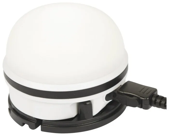 Ліхтар кемпінговий Bo-Camp Kuma Silicone Rechargeable 200 Lumen White/Black (5818808)