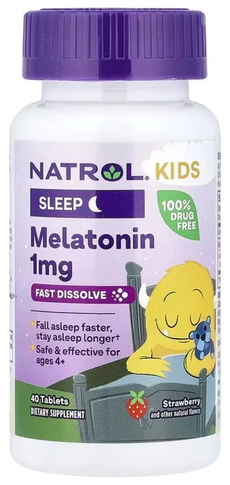 Kids Melatonin 1mg - 40 tabs