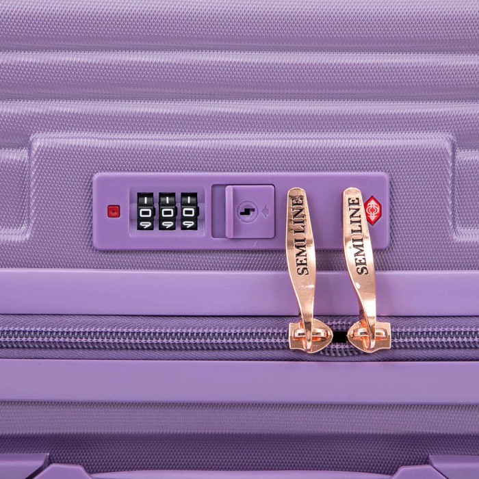 Валіза Semi Line 24" (M) Purple (T5916-3) Discounted