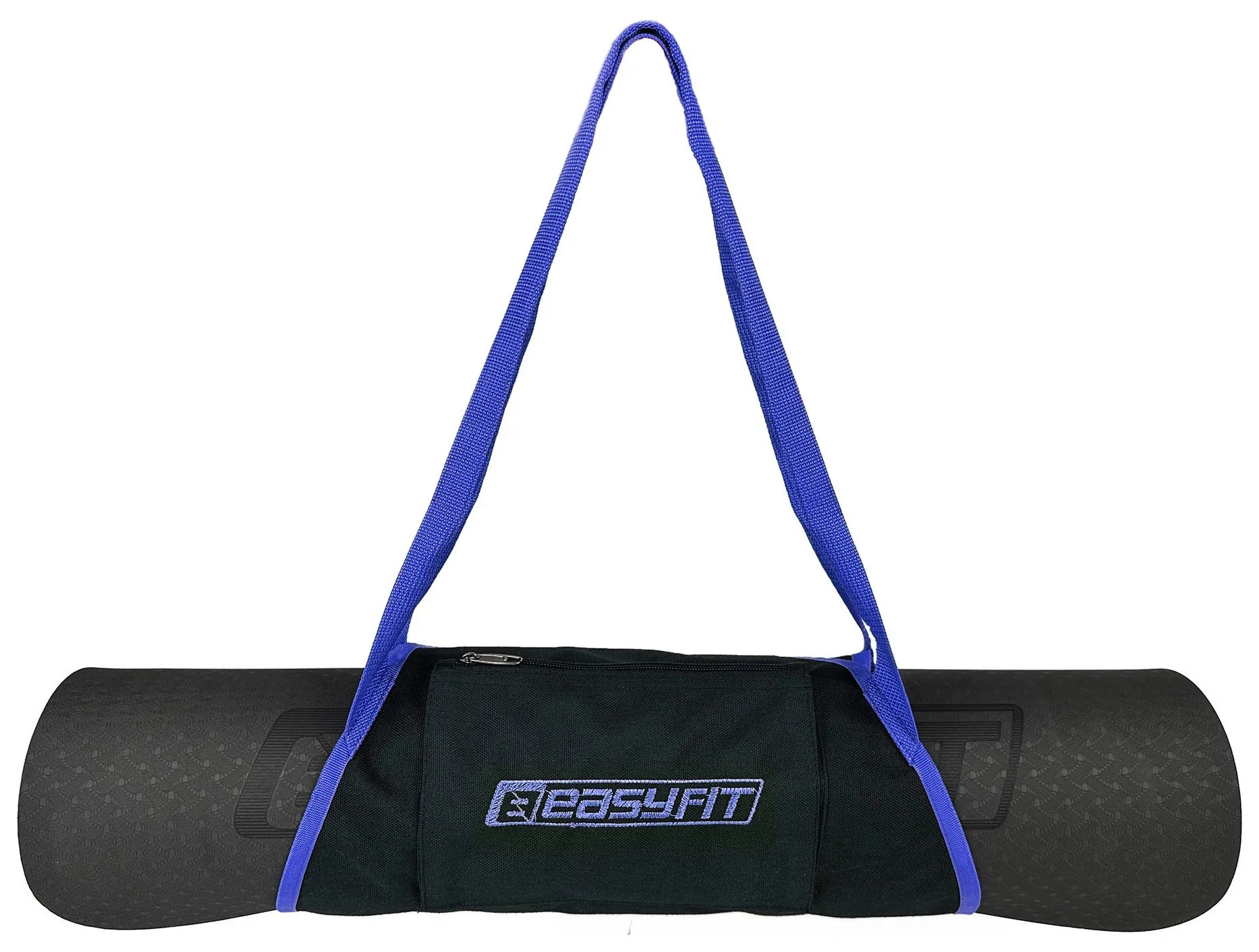 Сумка-переноска EasyFit для йога-килимка Синя (EFIT_EF-YB38-BL)