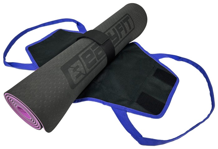Сумка-переноска EasyFit для йога-коврика Синяя