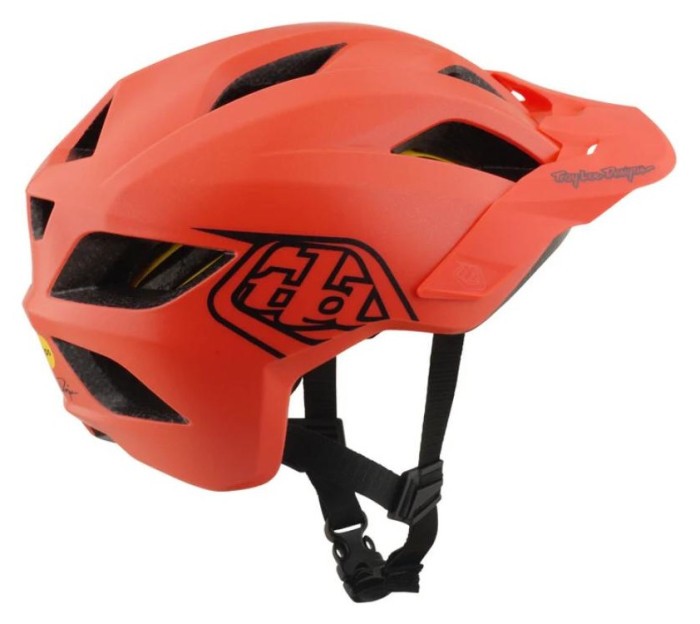 Вело шолом TLD YOUTH FLOWLINE HELMET; POINT [CORAL / CHARCOAL] OSFA