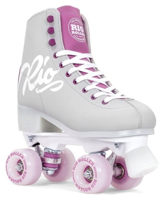 Ролики Rio Roller Script grey-purple