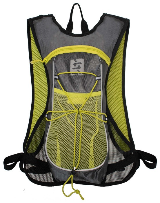Рюкзак спортивний Semi Line 7 Grey/Yellow (3289)