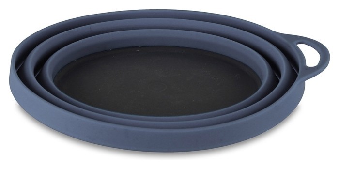 Тарілка Lifeventure Silicone Ellipse Bowl graphite