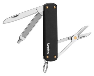 Мультитул NexTool Mini Pocket Knife, черный