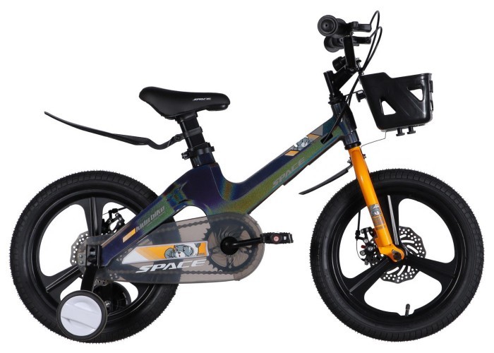 Велосипед MG 16" SPACE KID MOON DD рама-9" хамелеон 2026, укр, укр