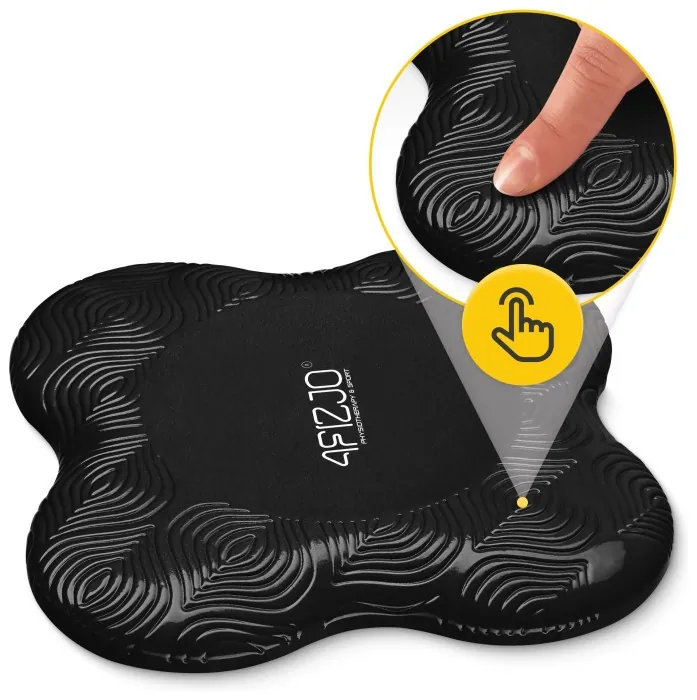 Подставки под колени и локти для йоги 4FIZJO 2 шт Black (P-5907739315335)