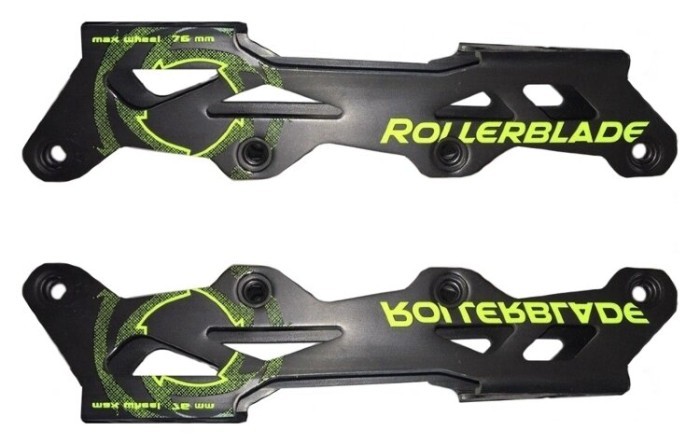 Рама Rollerblade Cyclone 231mm (пара, під колеса 76мм), укр, укр