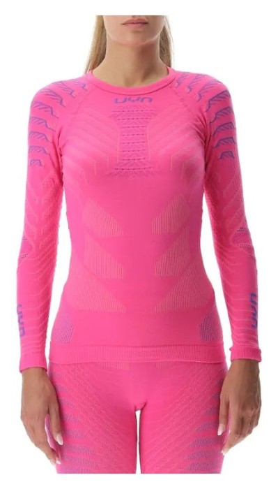 Термофутболка UYN ( U100291 ) LADY RESILYON UW SHIRT LG_SL.ROUND NECK 2023, укр, укр