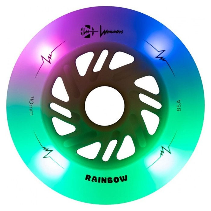 Колеса що світяться FR Skates Luminous Rainbow 110mm 6-pack