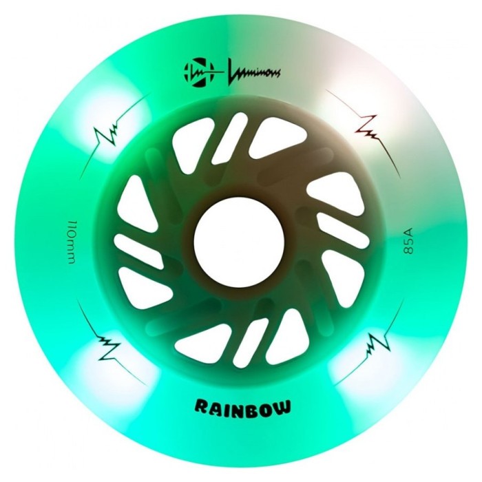 Колеса що світяться FR Skates Luminous Rainbow 110mm 6-pack