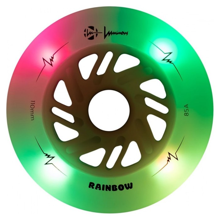 Колеса що світяться FR Skates Luminous Rainbow 110mm 6-pack