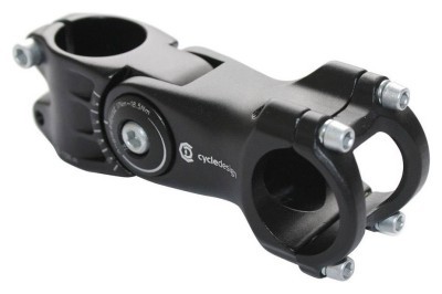 Вынос руля для велосипеда Cycledesign ADJAST 20°-60° 90мм Black (HS0008)