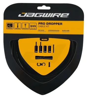 Комплект JAGWIRE Pro Dropper Kit PCK601 для подседельных штырей с дроппером, black