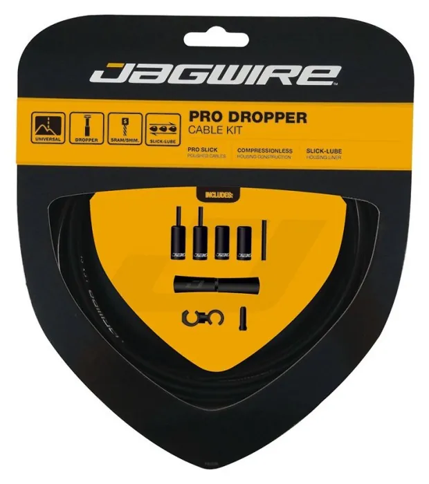 Комплект JAGWIRE Pro Dropper Kit PCK601 для подседельных штырей с дроппером, black