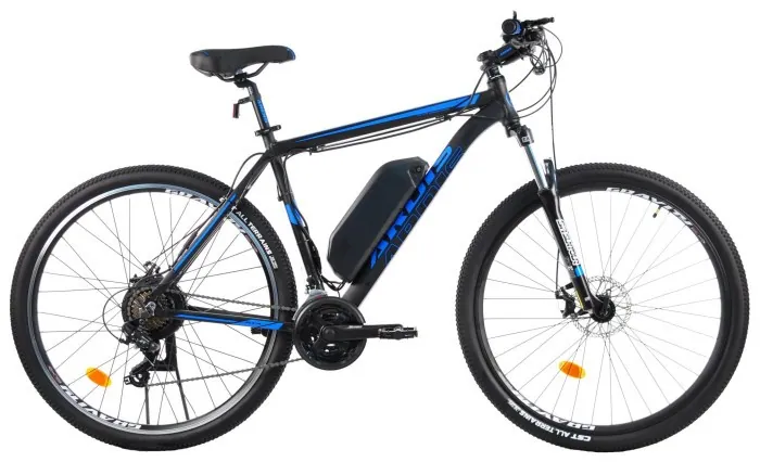 Електровелосипед Ardis 29 MTB AL "GTA" 500W, Чорно-блакитний