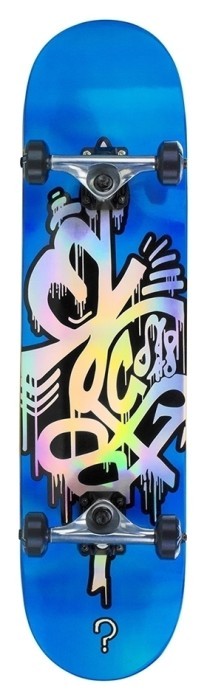 Скейтборд Enuff Hologram blue, укр, укр