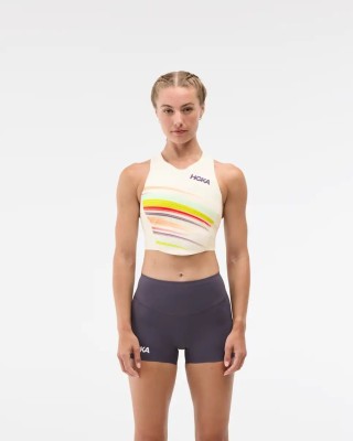 Топ HOKA (1173534P) W Race Day Crop Bra 2026