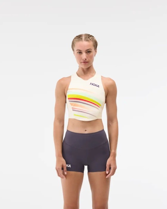 Топ HOKA (1173534P) W Race Day Crop Bra 2026