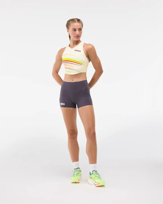 Топ HOKA (1173534P) W Race Day Crop Bra 2026
