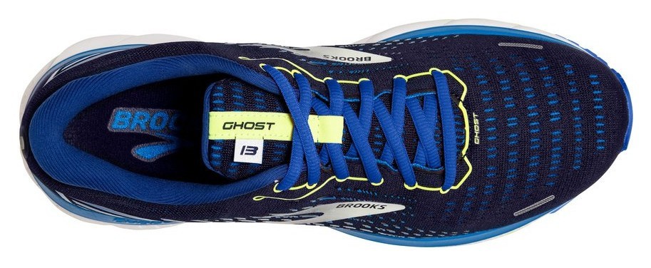 Кросівки чоловічі Brooks GHOST 13 M 41 (8.0US) 474 Peacoat/indigo/nightlife (1103481D474)