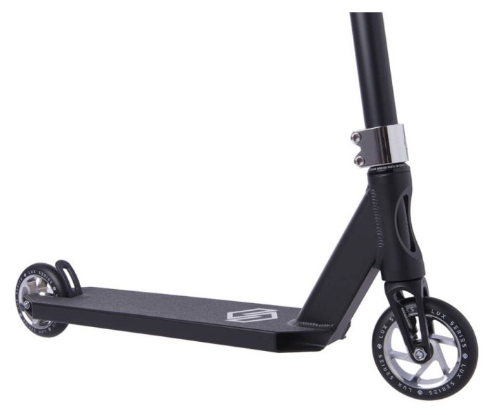 Трюковий самокат Striker Lux Pro Black Chrome (поганий тест)